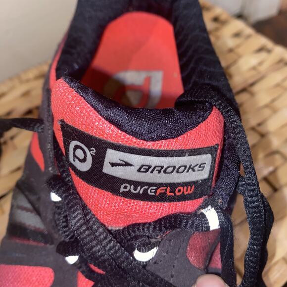 BROOKS Pureflow 2 Hot Pink Women Running Shoes Sneakers Sz 9.5 Walking CrossFit - Picture 6 of 12